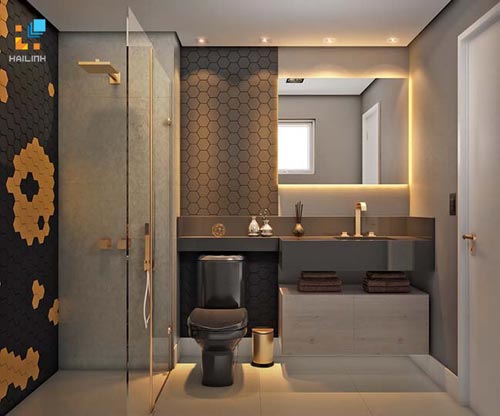 Chia sẻ 1 số mẫu phòng tắm nhỏ 3m2 đẹp cho nhà bạn 